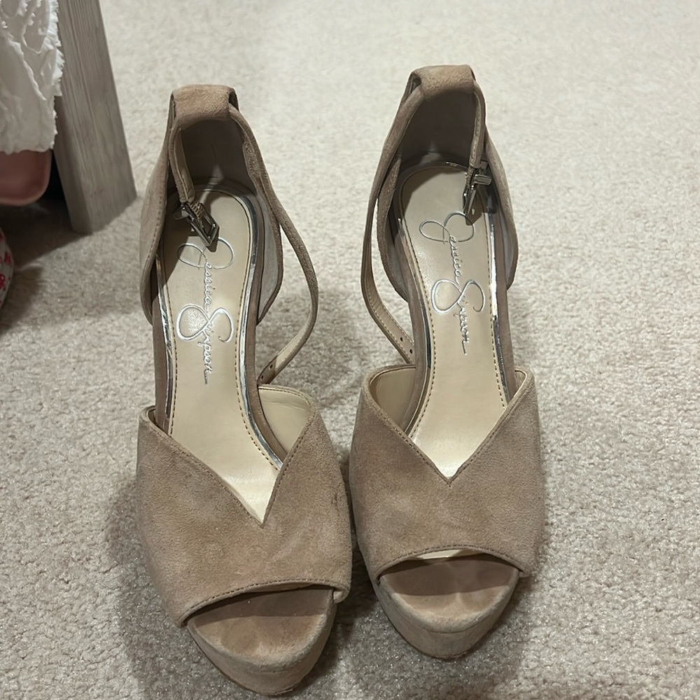 Tan heels